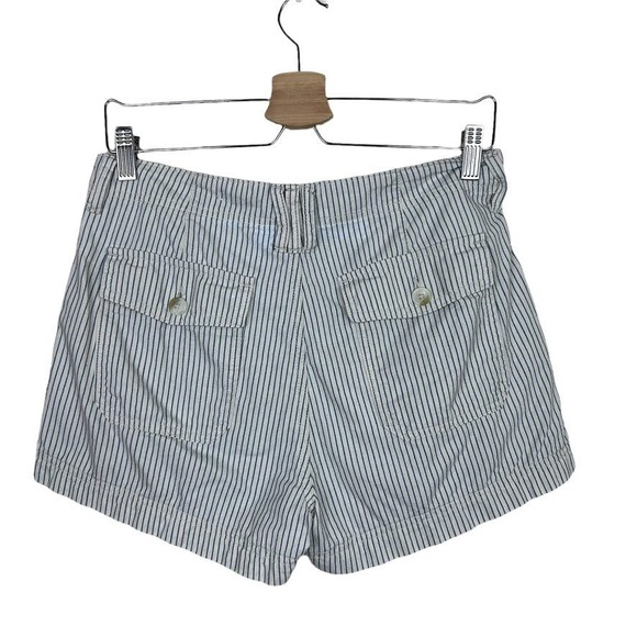 American Eagle Railroad Striped Shorts Size 6 - Picture 5 of 11